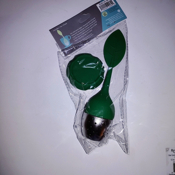 Green Tea Infuser with Silver Base - Picture 2 of 3